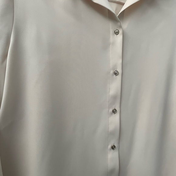 Zara button down blouse size large - Picture 3 of 10